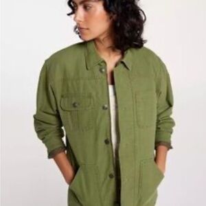Alpine Design Green Shirt Jacket